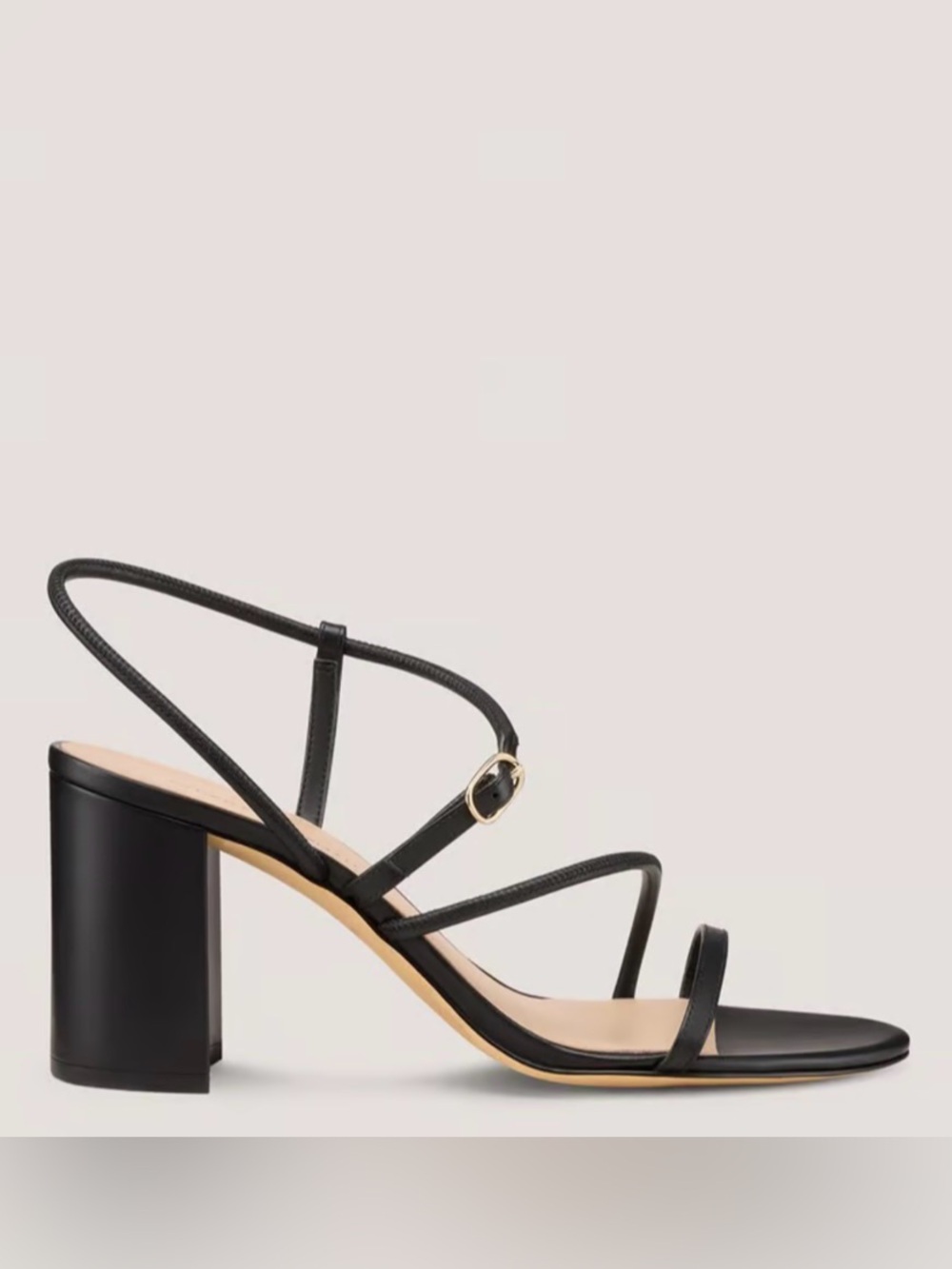 Stuart Weitzman Aimee Block Heel Sandal